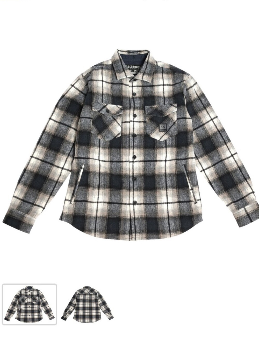 Fasthouse Folsom Heavyweight Flannel Shirt M